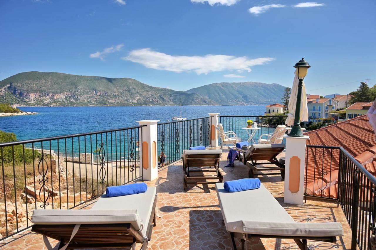 Villa Ireni Waterfont Fiskardo Buitenkant foto