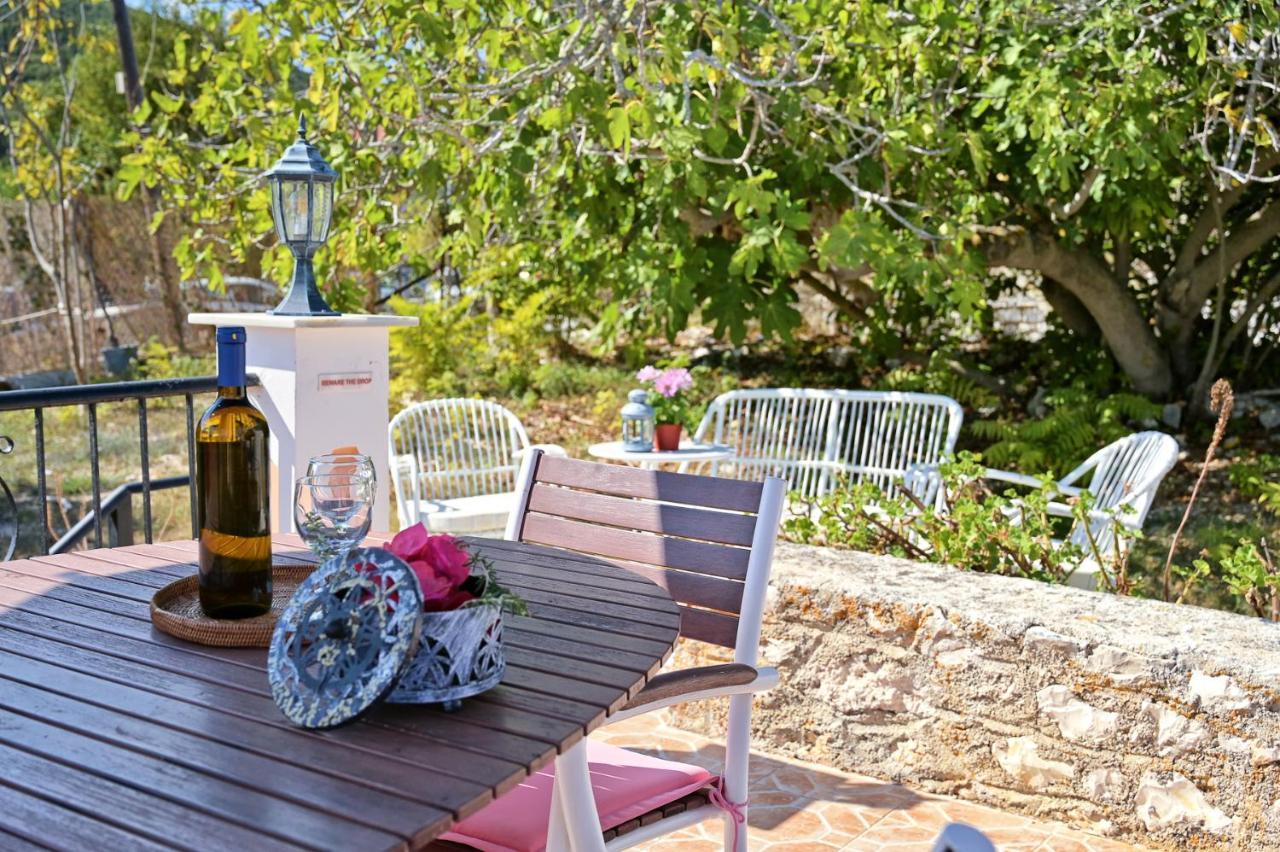Villa Ireni Waterfont Fiskardo Buitenkant foto